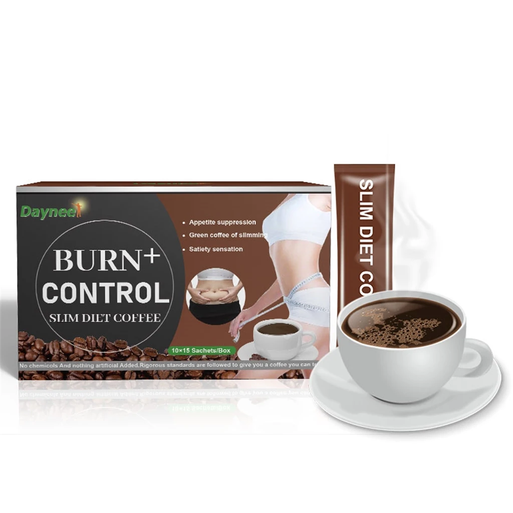 Burn+ Control Slimming Diet Coffee Natural Weight Loss Instant Super Energy Slim Coffee