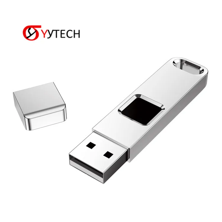 SYYTECH 2020 New P1S fingerprint U disk 32G flash memory U disk 2.0 transmission high speed transmission storage U disk