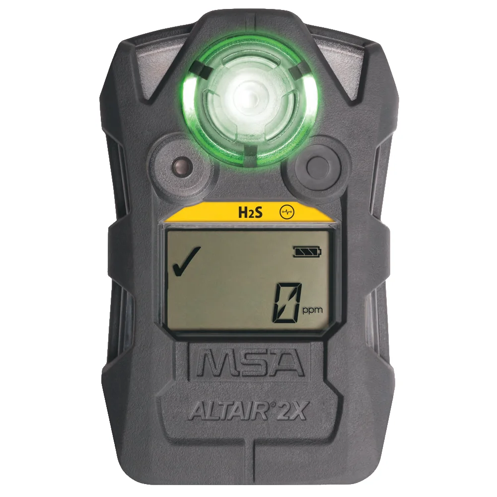 Durable reliable MSA ALTAIR 2X toxi gas detector for H2S detecting gas leak detector