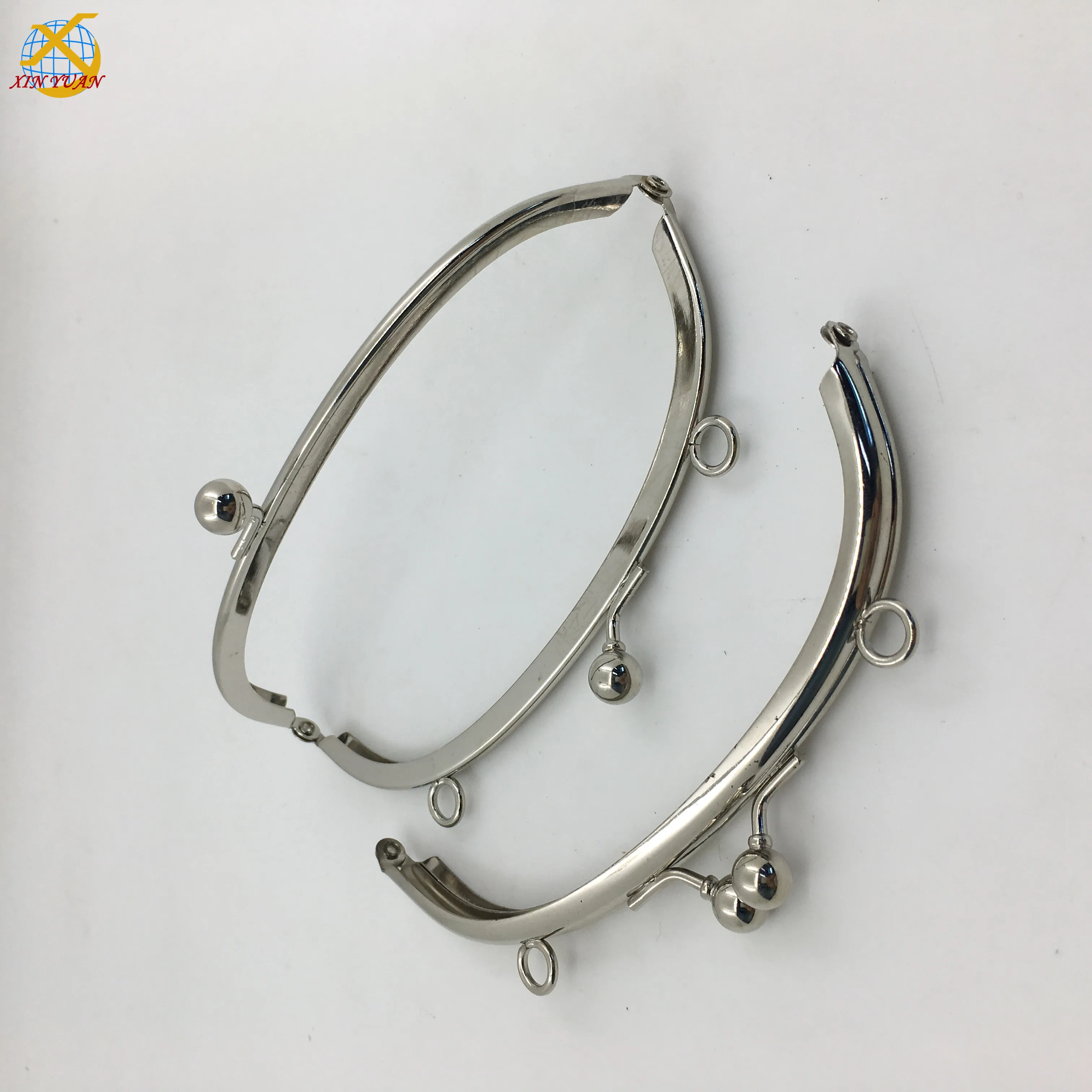 14*4.5cm   Metal Kiss Lock Purse Frame Bag Making Accessories