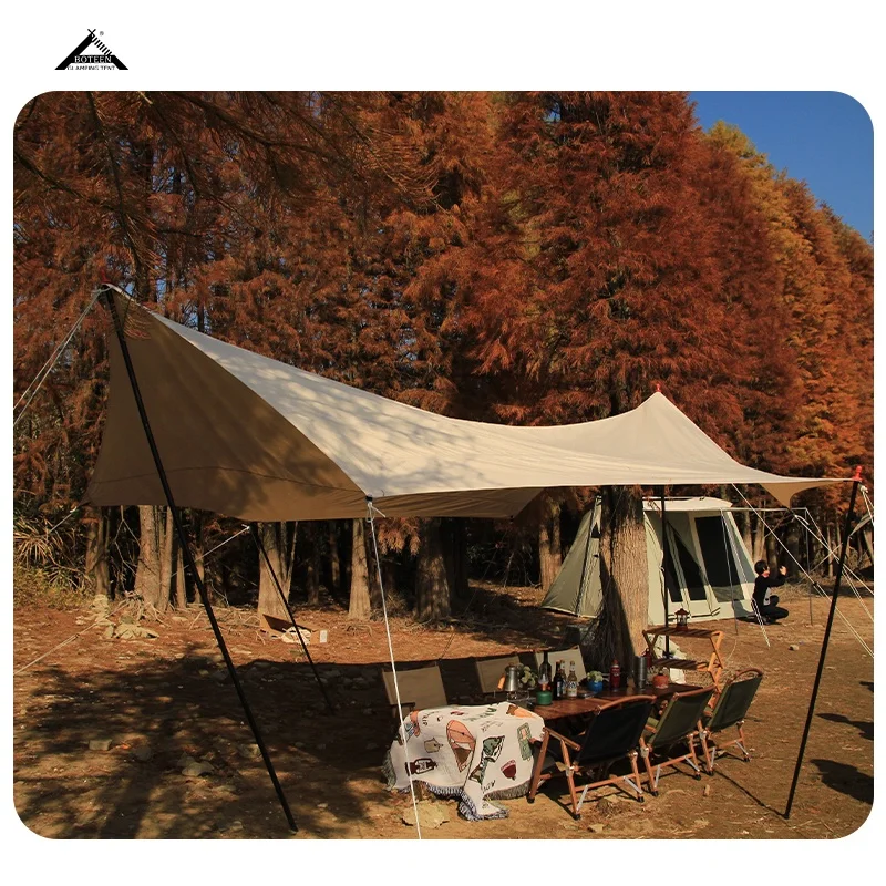 BOTEEN Camping Zelt Camping Canopy Square Oxford Cloth Tent Home Tent Travel Tent Waterproof For Party