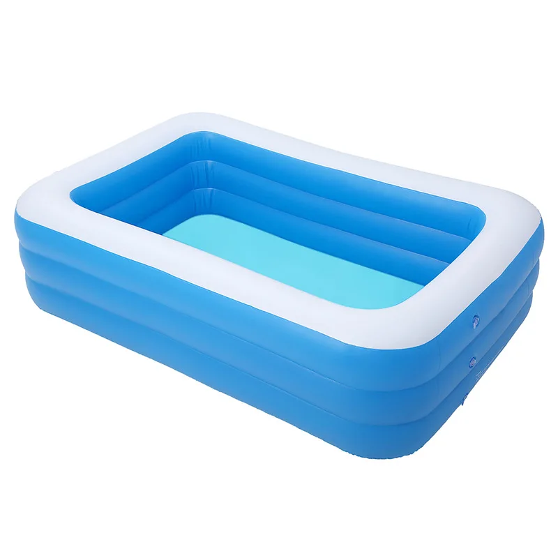 SU-020 Pool Outdoor Fitness Spa Pool Rectangular Inflatable Swimming Pool