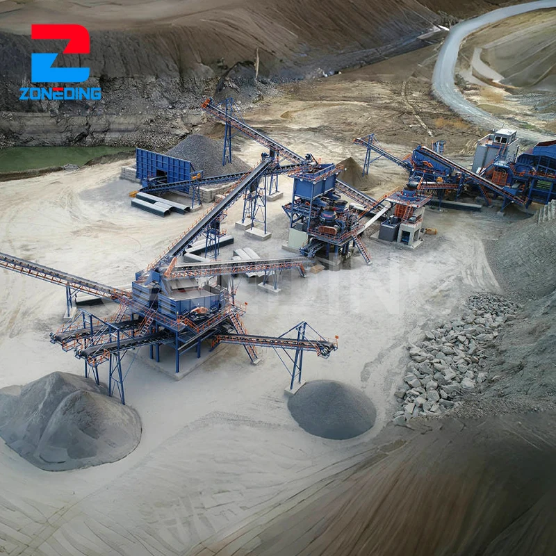 Stone Crusher Basalt Granite Limestone Crushing Plant 100tph Gravel and Screening Machine Stone Crushing Machinery