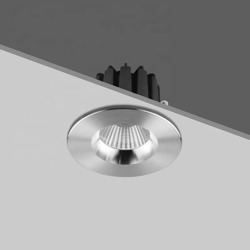 0-10V  Dimmable  LED downlight 10W 12W Cob Led Ceiling Down Light