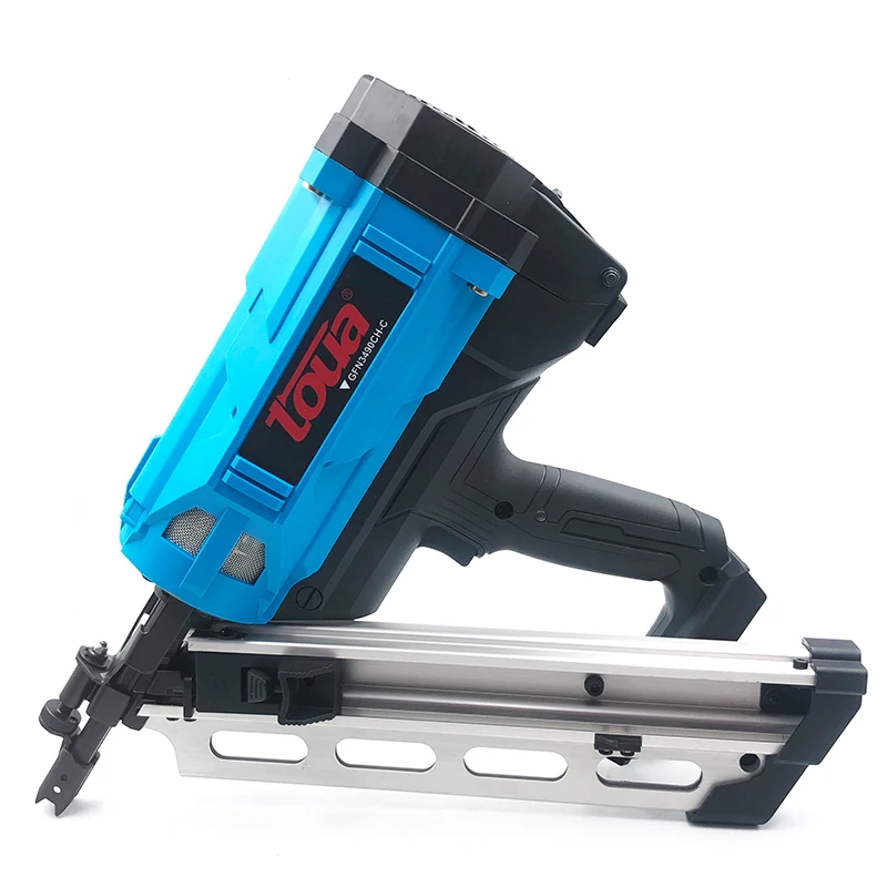Toua GFN3490 Wood Framing Nail Gun Gas Actuated Fastening Tools
