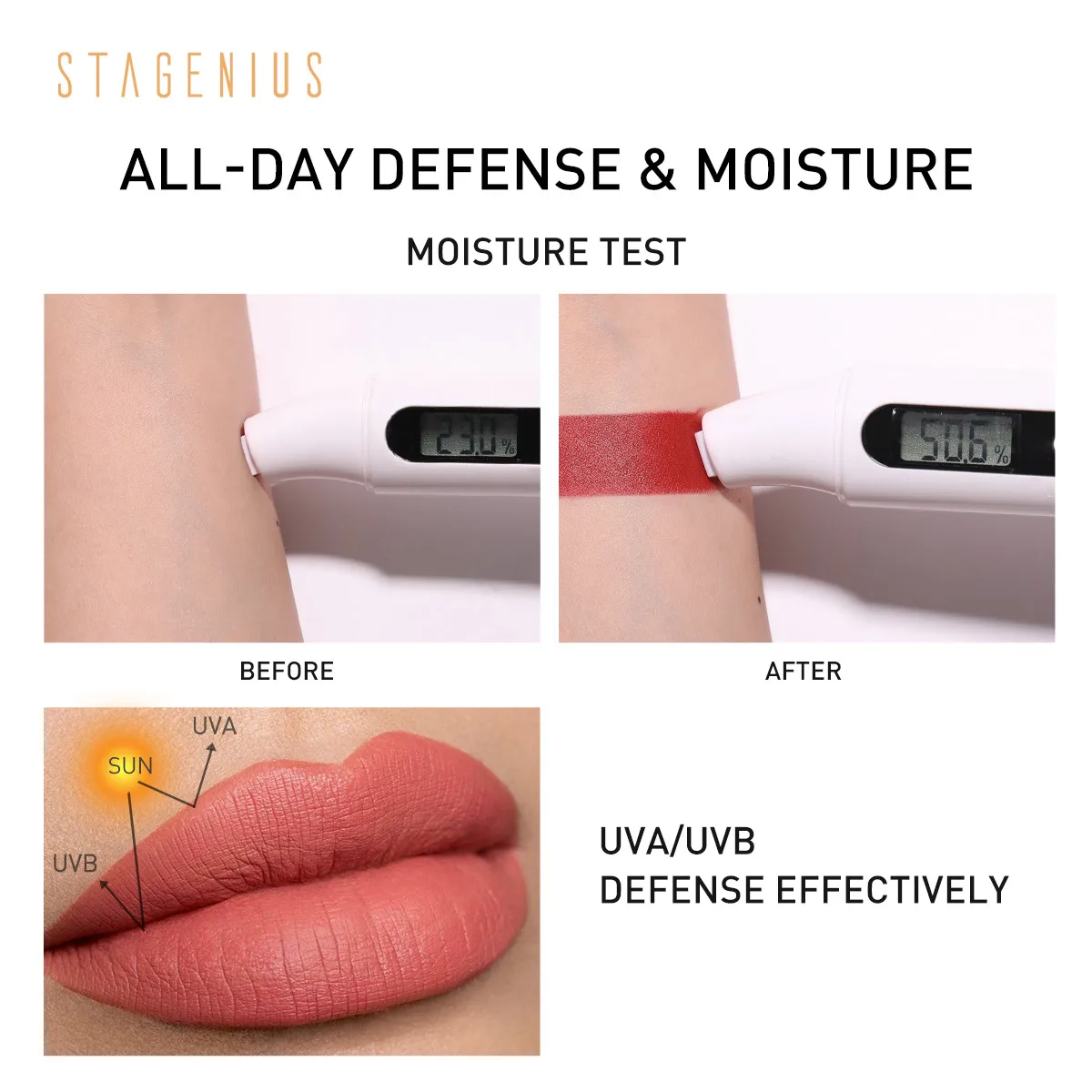 Private label black tube matte lipstick HD color long-lasting moisturizing lipstick mousse texture lipstick