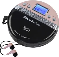 Mp3 Portable CD Player with LCD Display Headphones Jack USB Supply High Quality Sound CD Music Disc