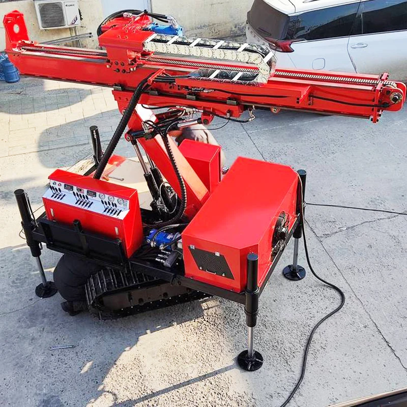 Truck Mounted Drill Rig For Sale Deep Water Well Full Hydraulic Rotary Jet Grouting Drilling Machine
