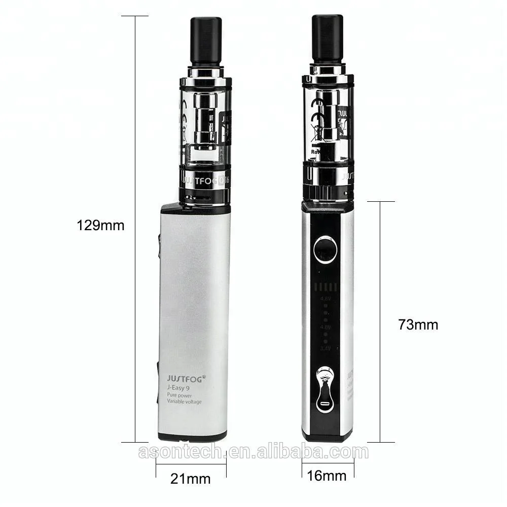 
New Design Clearomizer Justfog Q16 900Mah Importer 