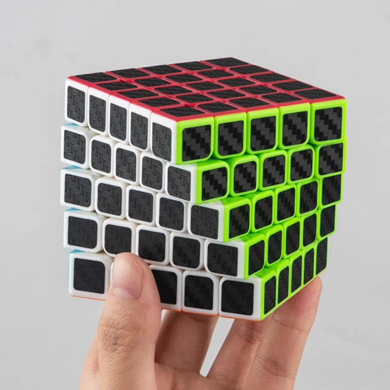 Высокоэкономичный 2x2 3x3x3 4x4 5x5 пирамин из углеродного волокна 3x3 волшебный куб кубики-головоломка для детей игрушки