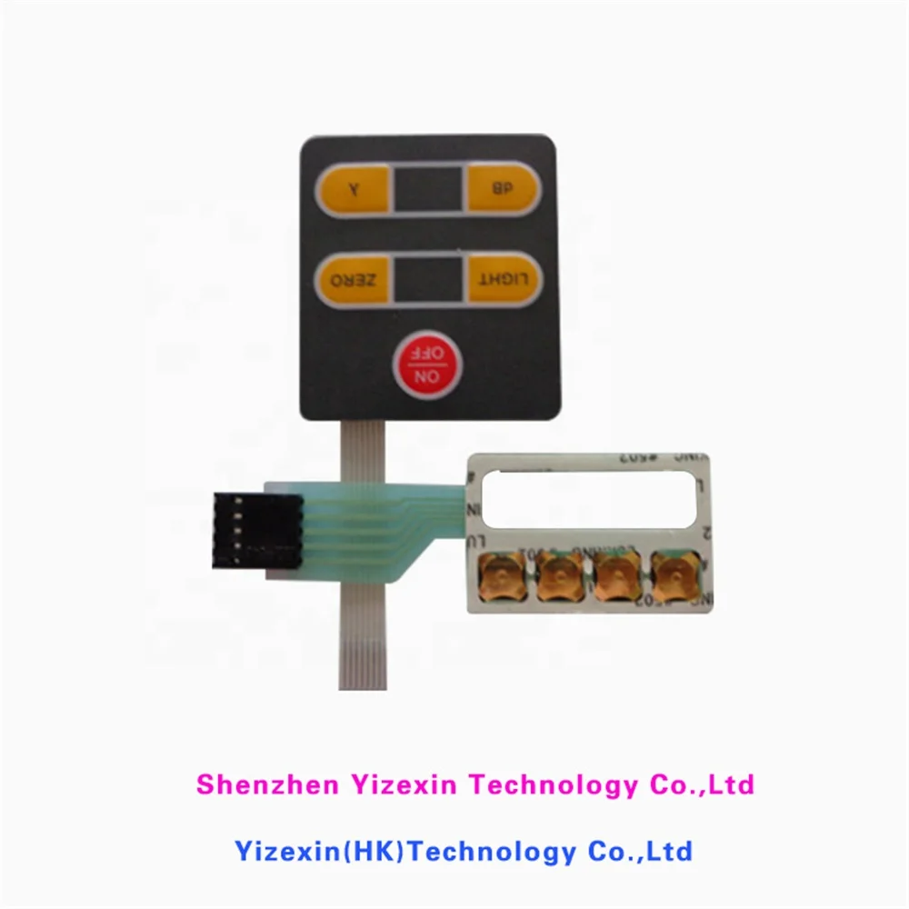 China made capacitive touch switch more key mapping touch membrane keyboard