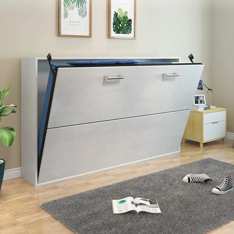 Lequan Horizontal manual disassembly frame saves space by folding wall Murphy bed mechanism