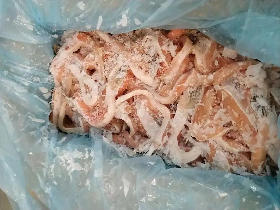 Дешевая цена лосось живот Атлантический челюсти 1-3 см