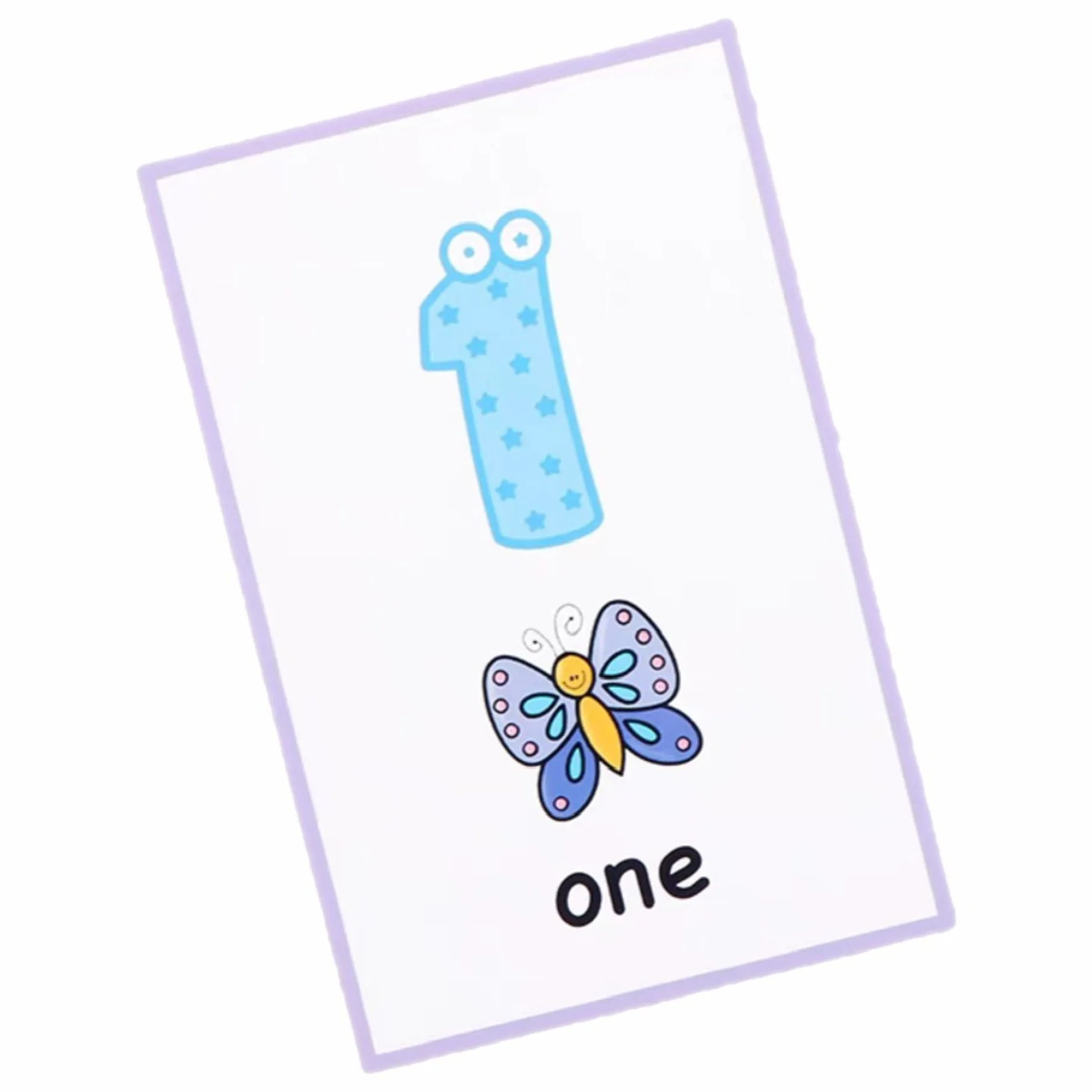 SFT Free Sample Custom Printing Service Cognitive English Counting 1-100 Math Number Flash Cards