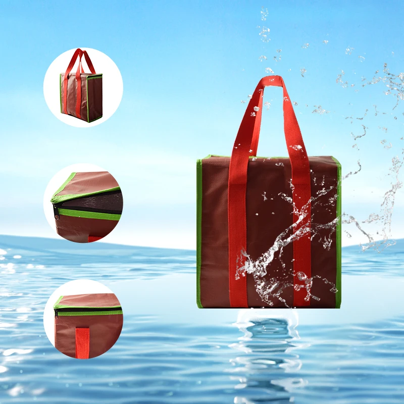 Лидер продаж водонепроницаемая изолированная сумка для обеда классная Сумка женщин доставки кулер мотоцикла