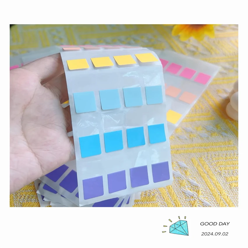 Factory Custom Creative Small Book Cute Note Adhesive Sticker Flat Packaging Labels