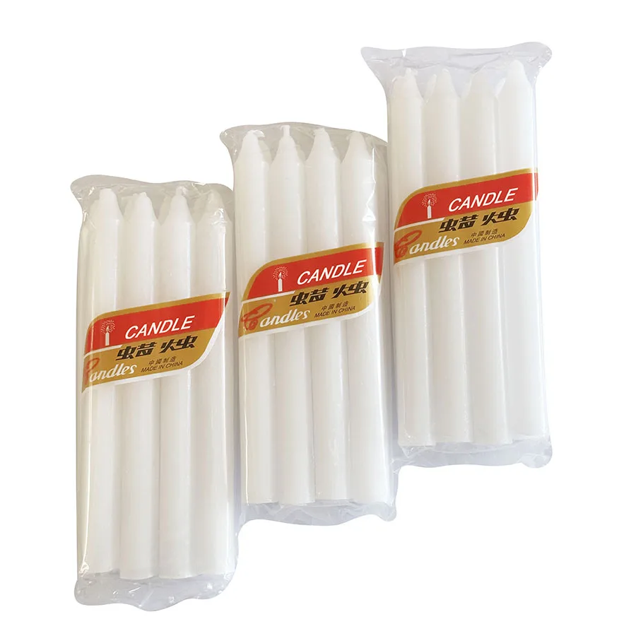 Paraffin Wax 8pcs x 30bag 38g Decorative Candle white household white plain candles