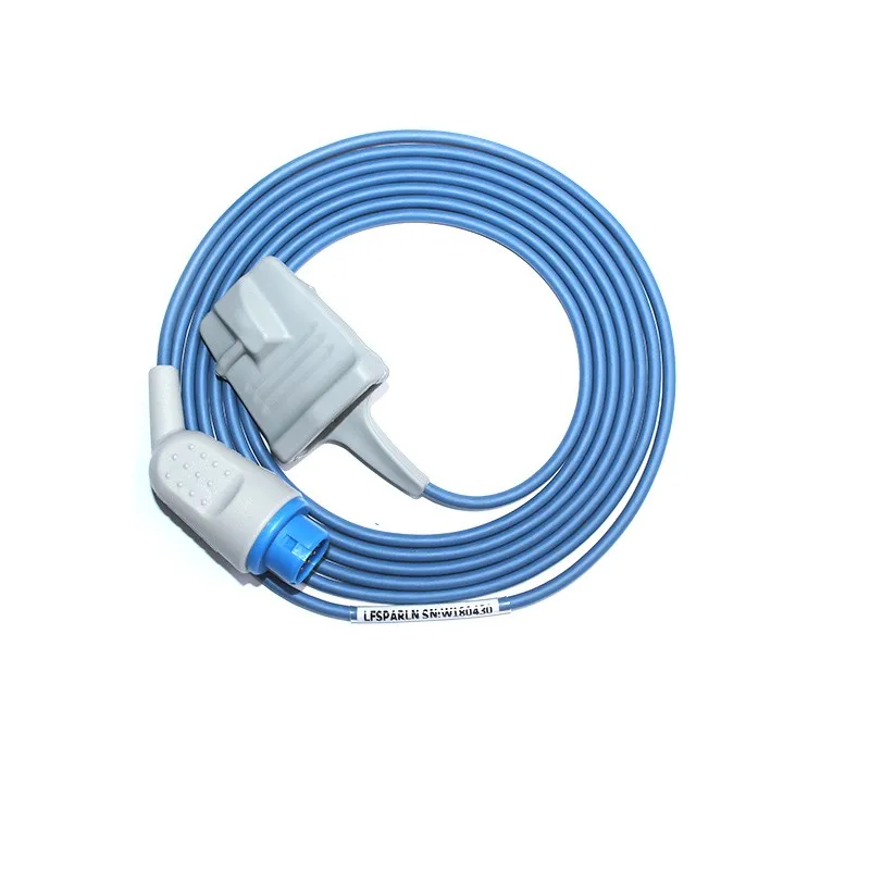 Factory direct sales reliable quality blood oxygen sensor cables blood oxygen saturation sensor reusable SpO2 sensor