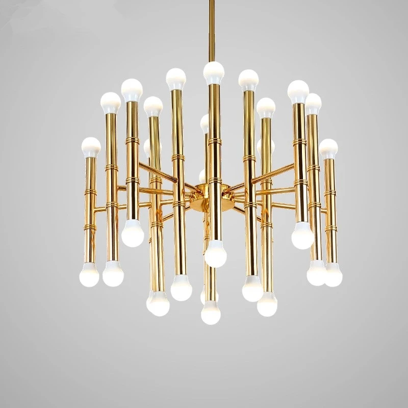 Led Chandelier Crystal Pendant Glass Balls Ceiling Light Nordic Lamp Lighting Home Drpot Tube Depot Parts Strip