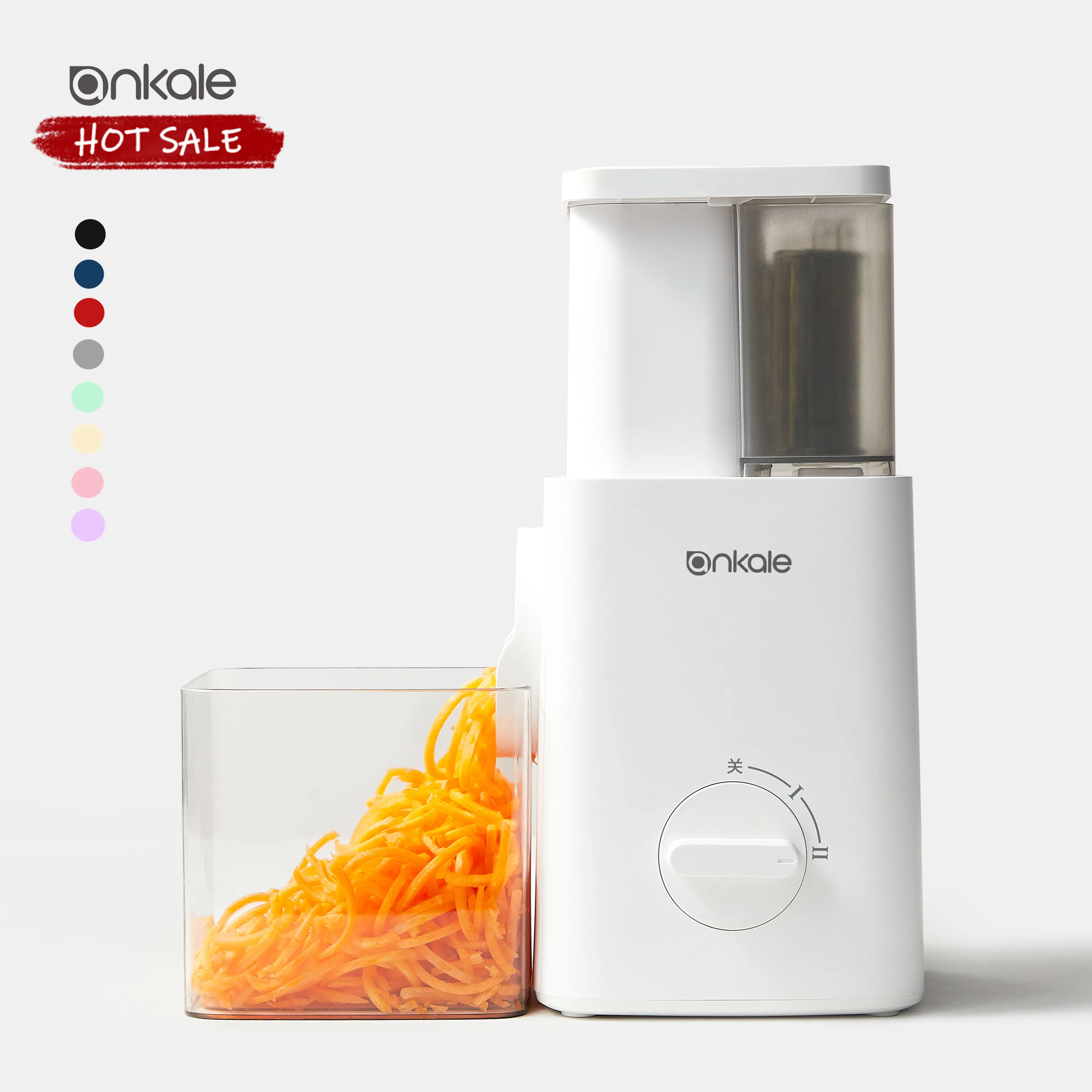 Ankale new design shredder slicer cheese grater vegetable cutting set electric multifunctional vegetable cutter