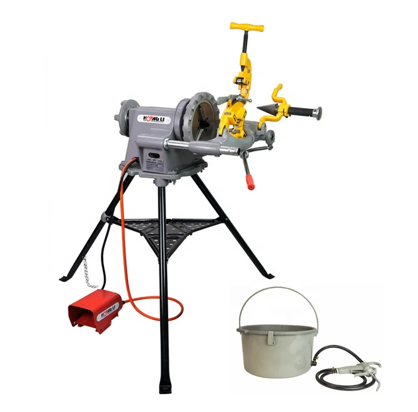 Hongli 2 Inch Best Selling Electric SQ50D Pipe Threading Machine 1500W Separately added by Oiler