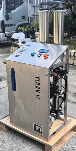 500L water desalination for solar panels glass clean water plant manufacturers reverse osmosis system purification water