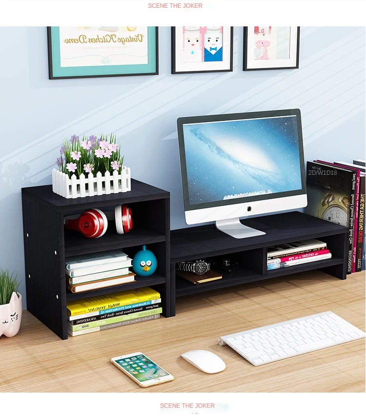 Computer support stand on the desktop, factory hot selling height-increasing monitor storage rack base rack