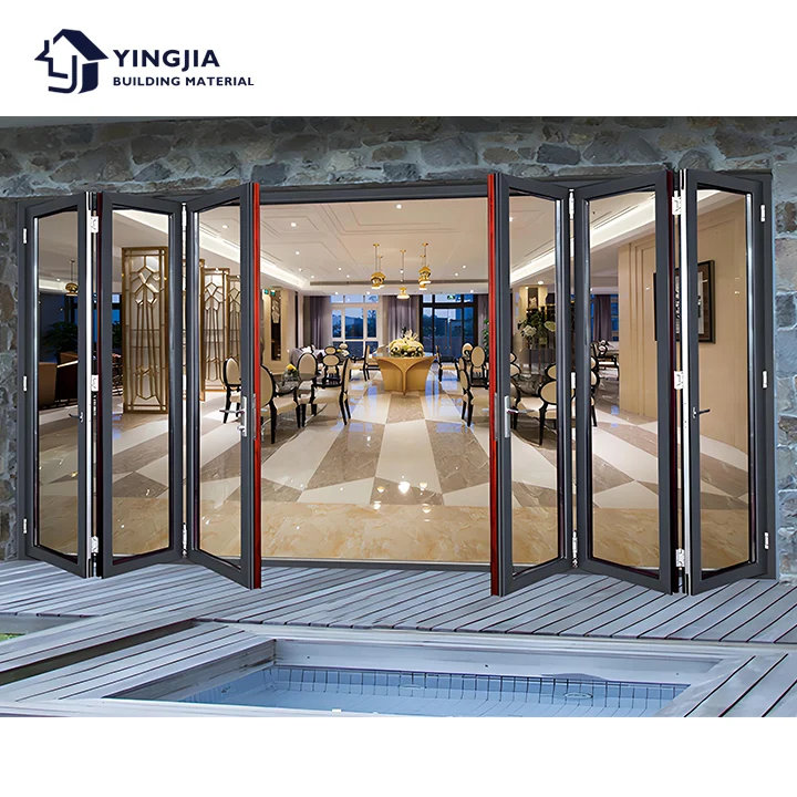 Economic accordion glass door prices cheap folding Living Roombi fold doors