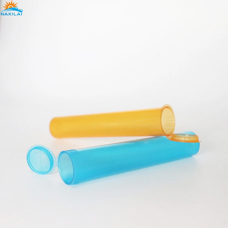 
NAXILAI Customized Featured Portable Medicine Packaging Tube Cigar Tobacco Moisture-proof Plastic Packaging Tube 