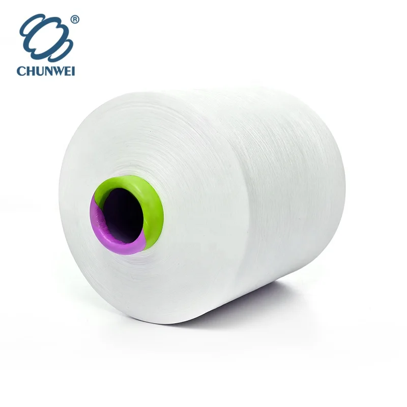 spandex/lycra air covered yarn2040D white weaving yarn for socks knitting