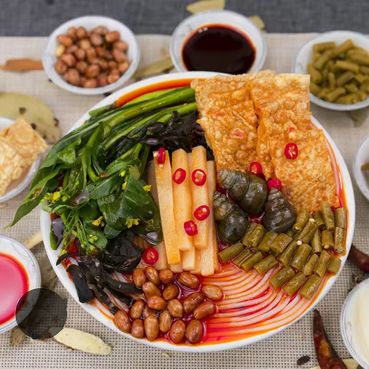 Snail powder genuine Guangxi Liuzhou rice flour snail powder 300g * 5 specialty instant cooking screw powder