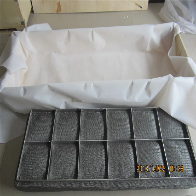 York mesh 421 431 709 stainless steel coalescer demister pad with mesh style york 431