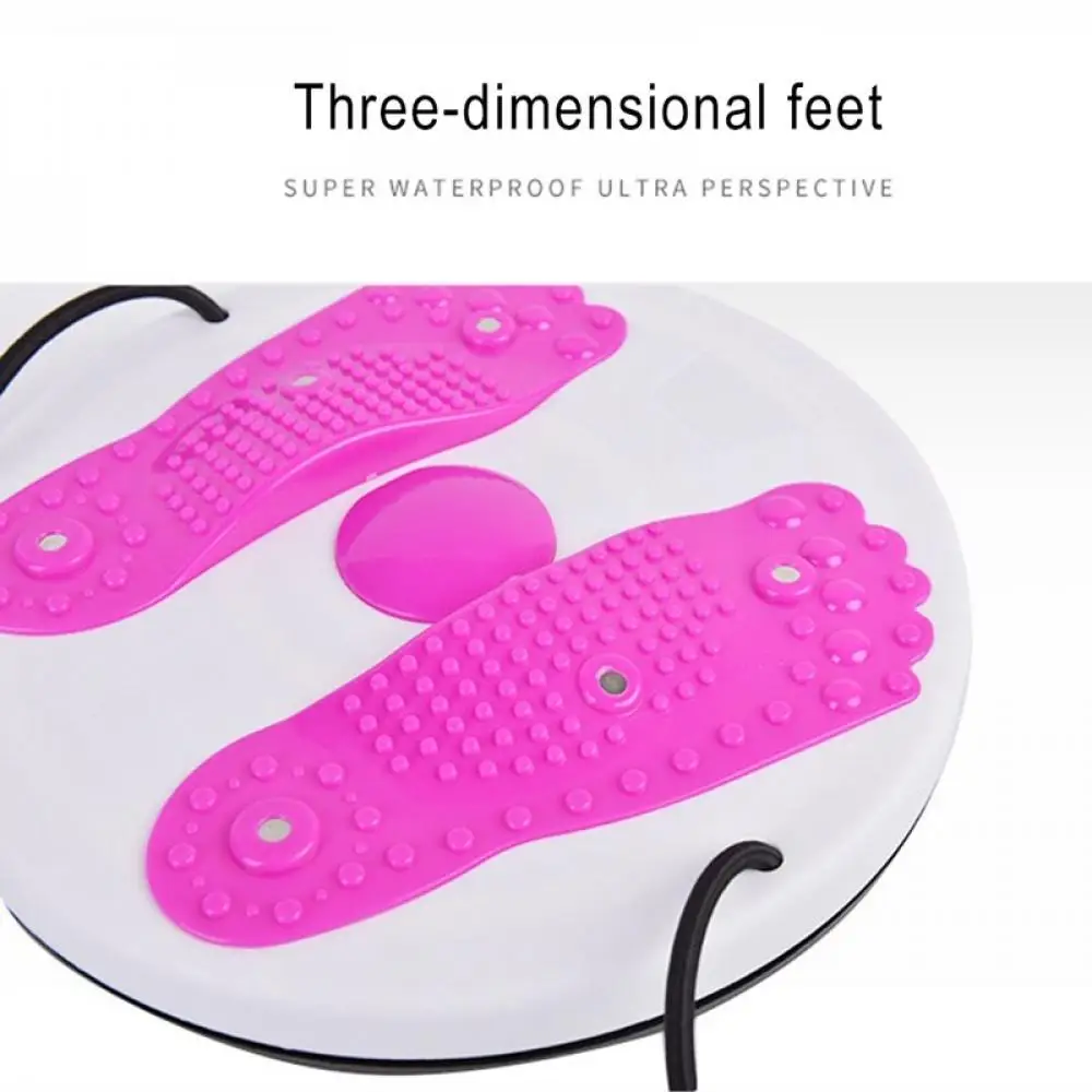 Fat Throwing Machine with Rope Magnet Home Sports Fitness Exercise Equipment Trainer Waist Twisting Disc
