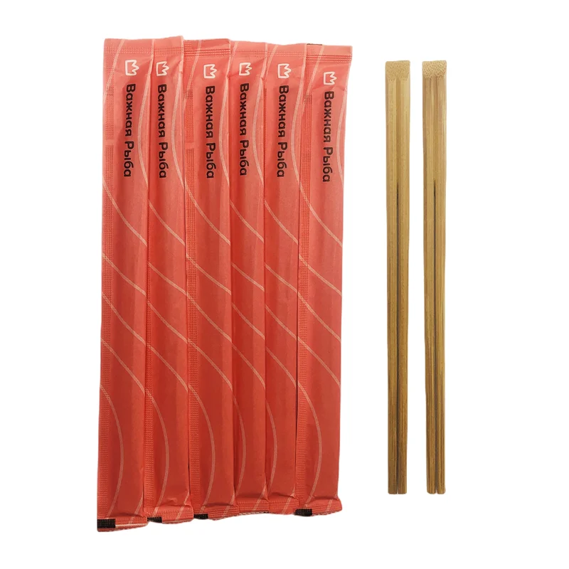 Factory Price Disposable bamboo tensoge chopsticks custom envelope print wooden making machine