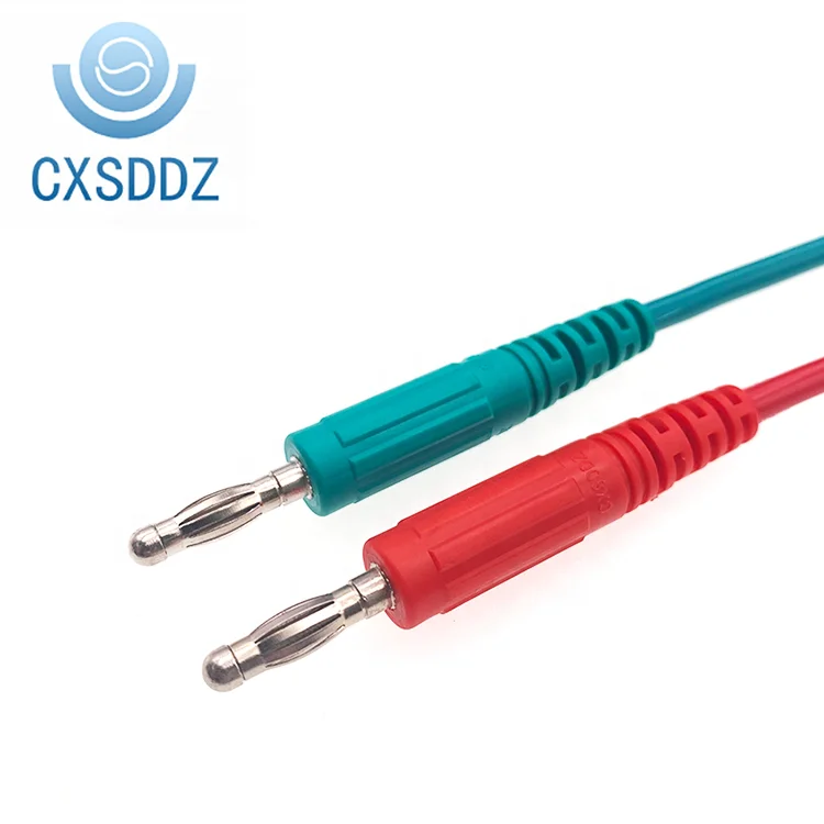 
CXSDDZ-S408A Highly flexible test lead with in-line 4mm banana plug on both ends 