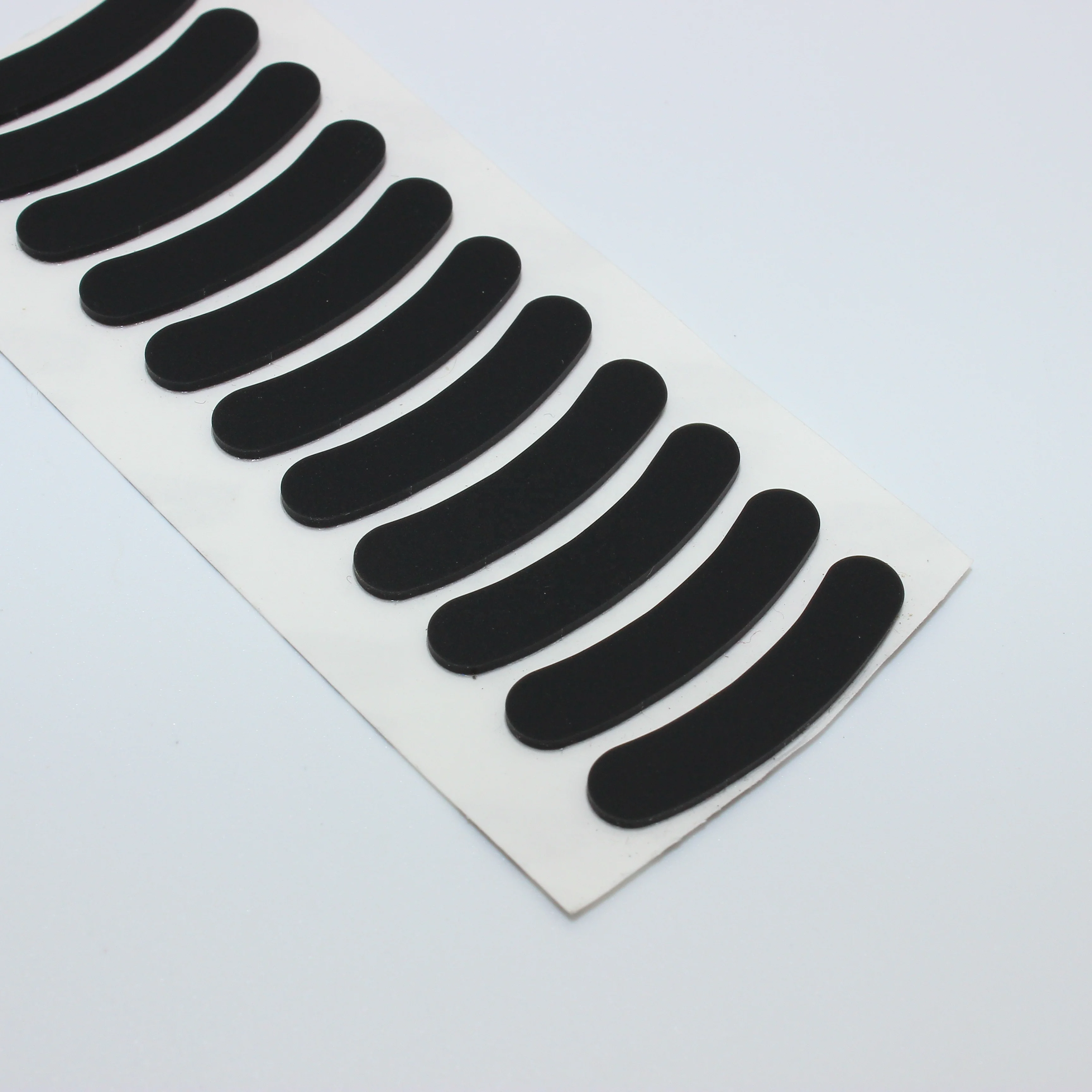 customized shape silicone 3m self adhesive feet pad die cutting silicone pad