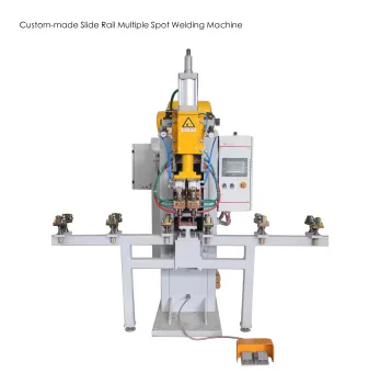 Multi-thickness Workpiece MF Robotic Gun Spot Welding Machine For Automobile Manufacturing