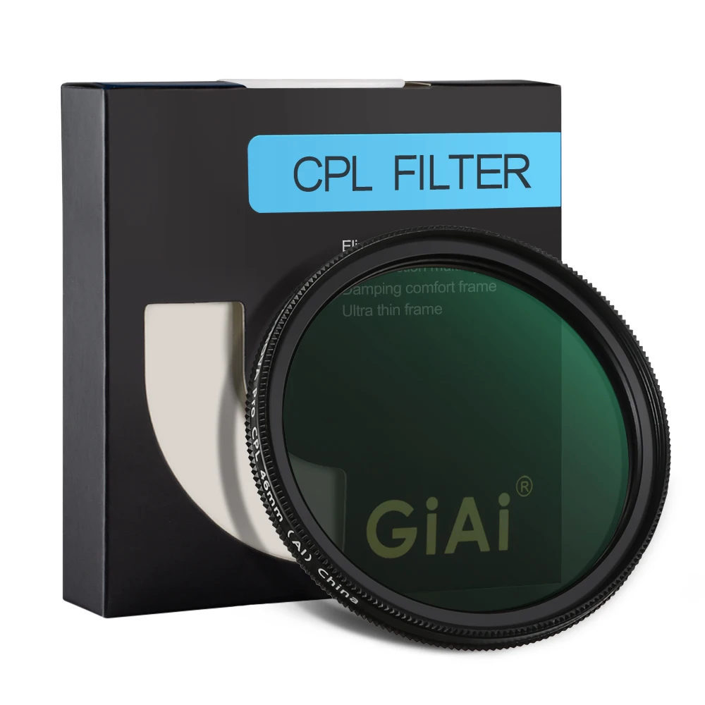OEM Factory 58mm Lens 67mm 49-82mm Hd 55mm Polarizer 52mm Camera CPL Filter