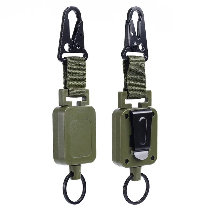 Buckle Outdoor Fishing Road Runner Green Eagle Beak Buckle with Back Clip High Strength Steel Wire Easy to Pull