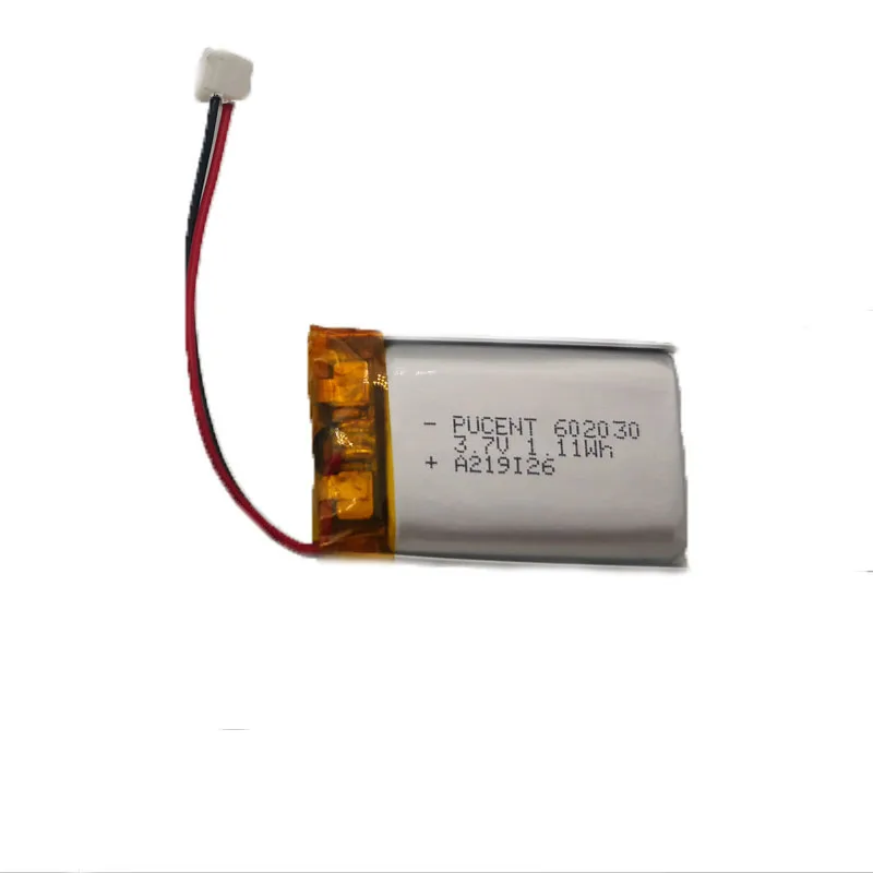 High Quality Small Lithium Polymer 200mah 270mah 300mah 390mah Li-ion 601235 601730 601742 602030 Lipo Battery