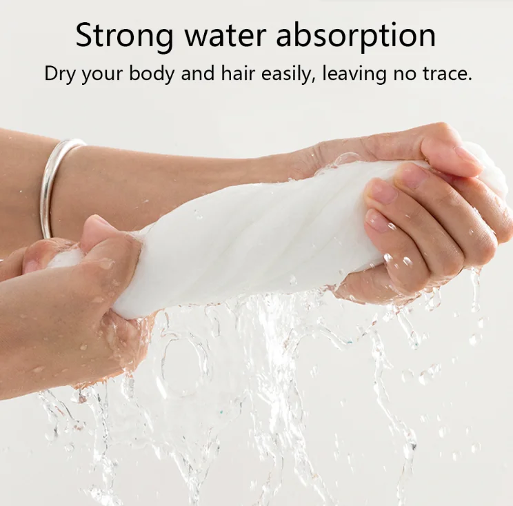 Disposable Super Water Absorbent Towels Wood Pulp Pedicure Beauty SPA Salon Towel for hair and body drying