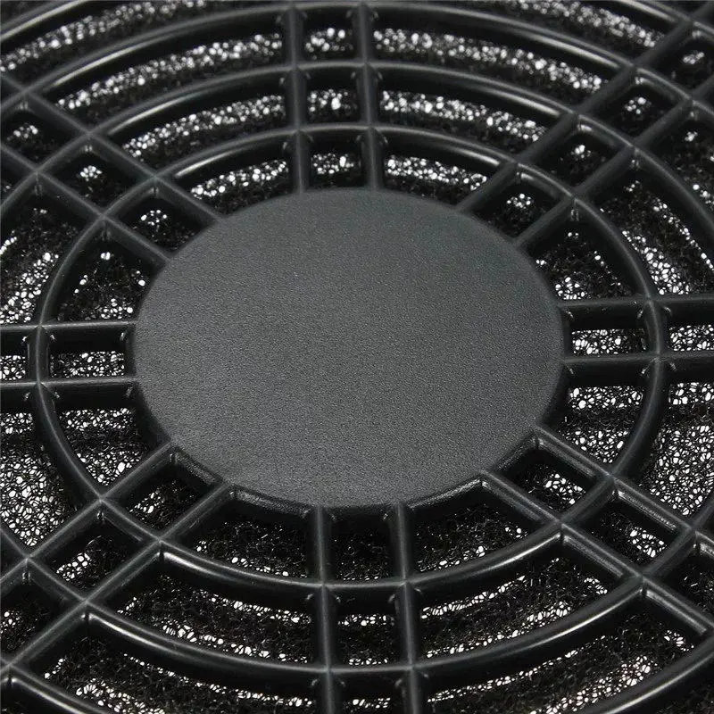 60-200mm plastic fan guard, 80mm 120mm axial fan cover, 150mm 170mm cooling fan dust filter
