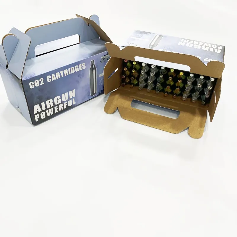 Factory price co2 gas cylinders 12 gram co2 gas cartridge threaded for outdoor sports gas cylinders