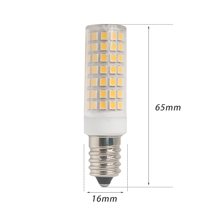 Free 85-265v Energy Saving Dimmable Led Bulb Manufacturer Wholesale 9w Flicker G4 G9 E14 E12 AC LED Ceramic Lamp Beads 20 - 65