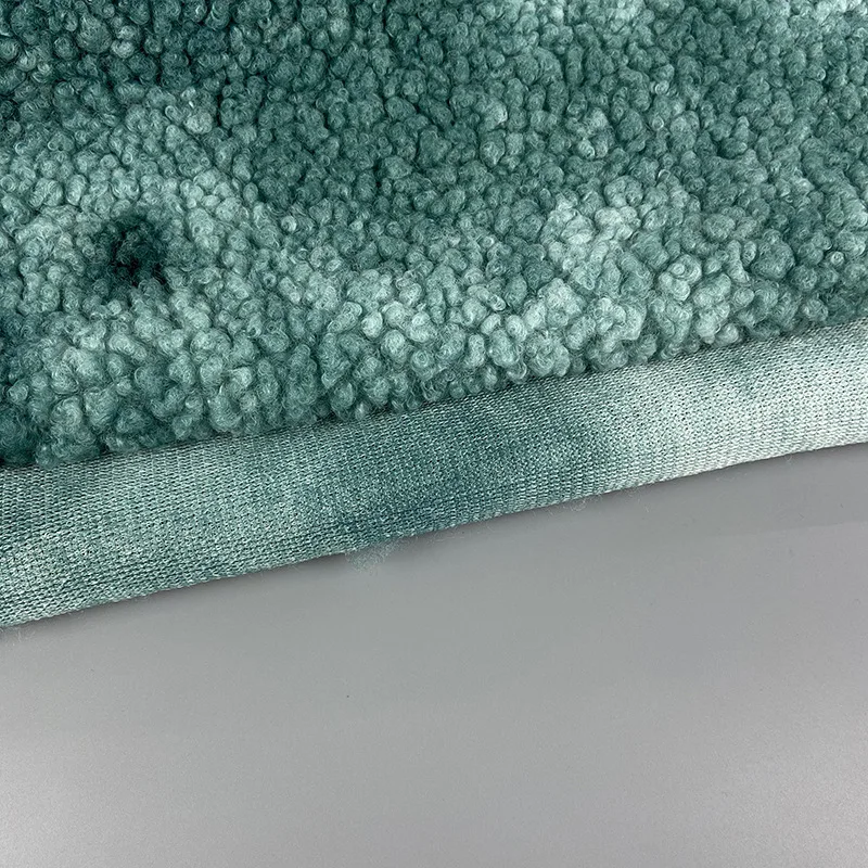 2022 new fabric Graded Teddy tie dyed plush fabric granular Plush autumn and winter fashion toy sofa fabric