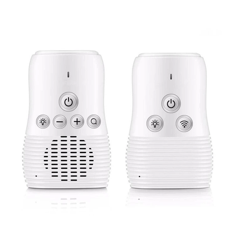 New product 2.4Ghz Wireless Baby Monitor Small Portable Audio Baby Monitor Two-way Audio Function Intercom Cute Baby Monitor
