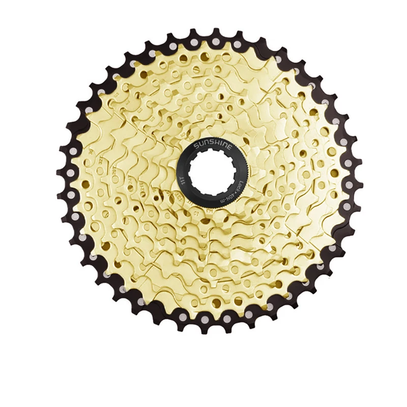 SUNSHINE 10 speed Cassette 10S Road bike Road Bicycle Freewheel Flywheel 25/28/32/36/40/42/46/50T for Road bicycle