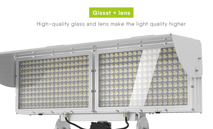 High Power ENEC ERP Anti Glare 176-305VAC LED Flood lights 1000W 17000lm Outdoor Waterproof stadium Arena Floodlights