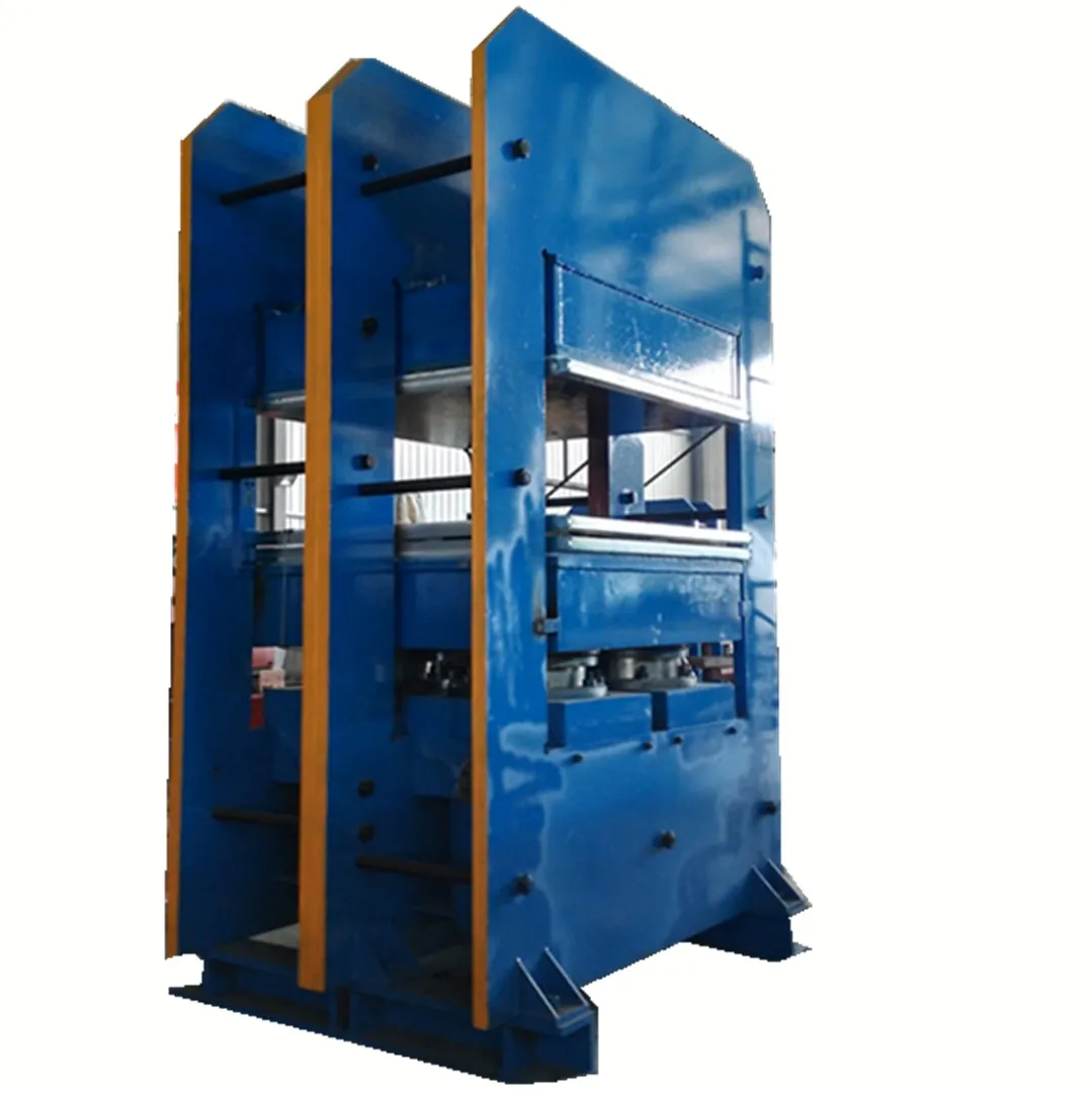 plate curing press for rubber product making machine