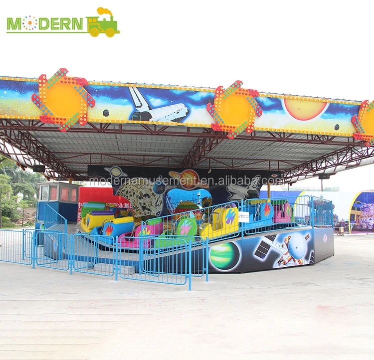 Kids attraction family rides amusement park giostra music express